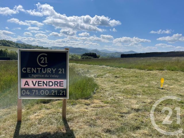 terrain à vendre - 1273.0 m2 - ST VINCENT - 43 - AUVERGNE - Century 21 L'Agence Du Velay terrain à vendre - 1273.0 m2 - ST VINCENT - 43 - AUVERGNE - Century 21 L'Agence Du Velay