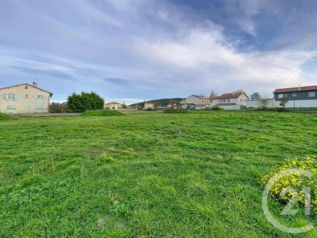 terrain à vendre - 816.0 m2 - ST CHRISTOPHE SUR DOLAISON - 43 - AUVERGNE - Century 21 L'Agence Du Velay