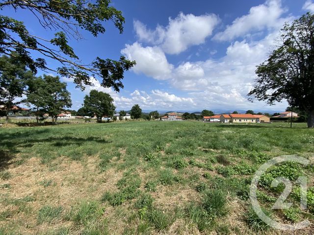 terrain à vendre - 899.0 m2 - CAYRES - 43 - AUVERGNE - Century 21 L'Agence Du Velay