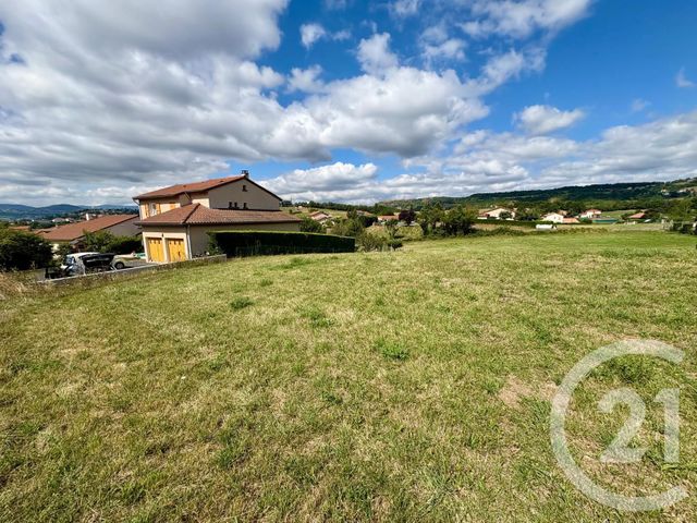 terrain à vendre - 1297.0 m2 - LE MONTEIL - 43 - AUVERGNE - Century 21 L'Agence Du Velay