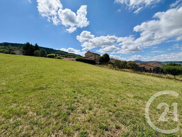terrain à vendre - 1297.0 m2 - LE MONTEIL - 43 - AUVERGNE - Century 21 L'Agence Du Velay