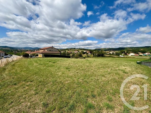 terrain à vendre - 1297.0 m2 - LE MONTEIL - 43 - AUVERGNE - Century 21 L'Agence Du Velay