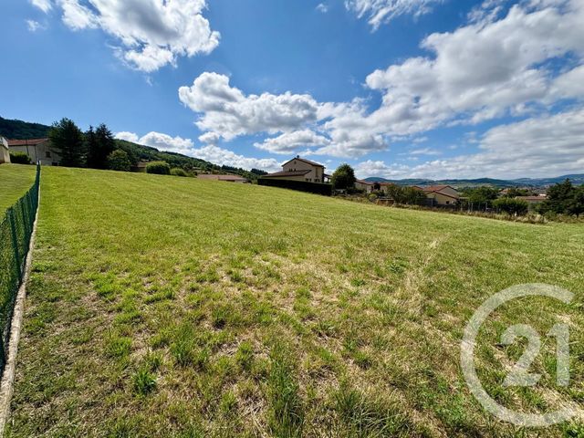 terrain à vendre - 1297.0 m2 - LE MONTEIL - 43 - AUVERGNE - Century 21 L'Agence Du Velay