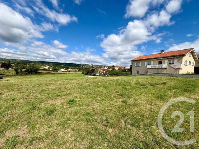 terrain à vendre - 1297.0 m2 - LE MONTEIL - 43 - AUVERGNE - Century 21 L'Agence Du Velay
