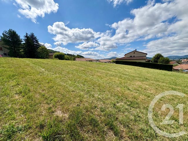 terrain à vendre - 1297.0 m2 - LE MONTEIL - 43 - AUVERGNE - Century 21 L'Agence Du Velay
