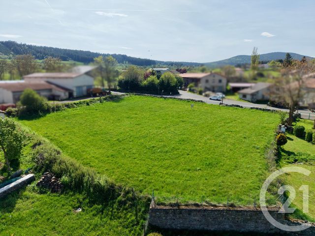 terrain à vendre - 1450.0 m2 - CAYRES - 43 - AUVERGNE - Century 21 L'Agence Du Velay