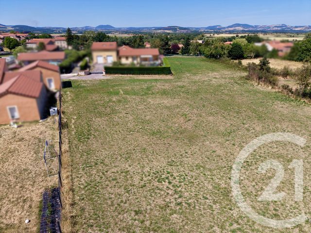 terrain à vendre - 1584.0 m2 - CHASPUZAC - 43 - AUVERGNE - Century 21 L'Agence Du Velay