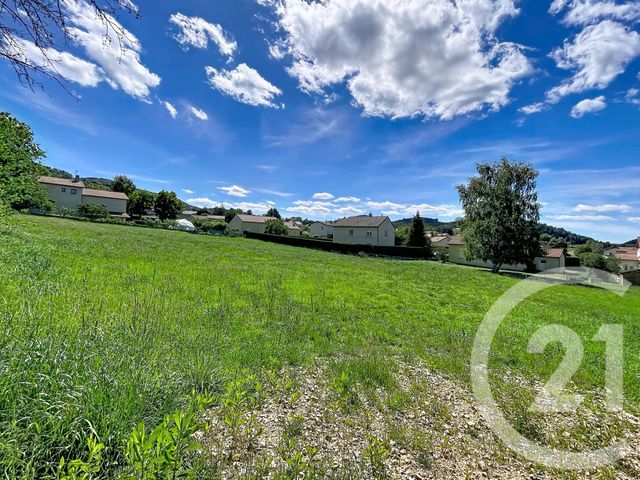 terrain à vendre - 1088.0 m2 - LANTRIAC - 43 - AUVERGNE - Century 21 L'Agence Du Velay
