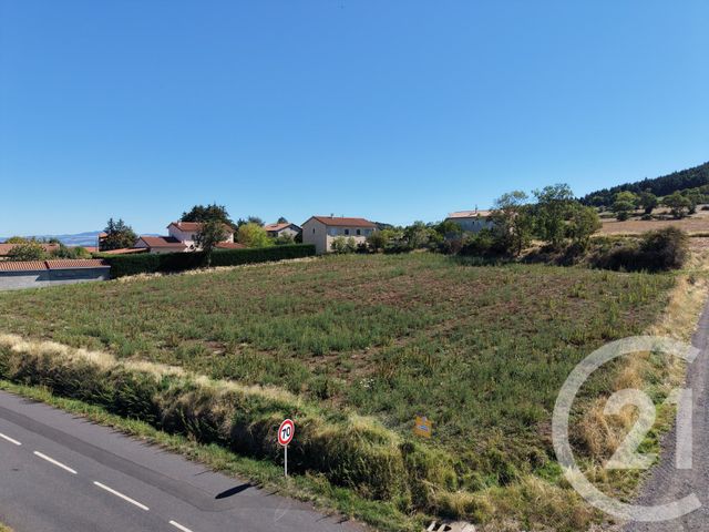 terrain - ST CHRISTOPHE SUR DOLAISON - 43