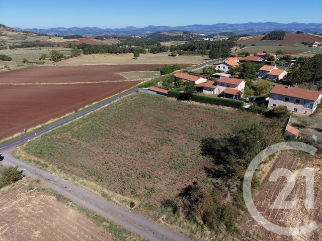 terrain à vendre - 1514.0 m2 - ST CHRISTOPHE SUR DOLAISON - 43 - AUVERGNE - Century 21 L'Agence Du Velay