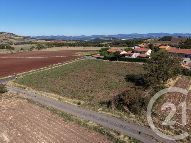 terrain à vendre - 1514.0 m2 - ST CHRISTOPHE SUR DOLAISON - 43 - AUVERGNE - Century 21 L'Agence Du Velay